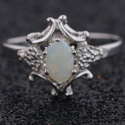sterling silver opal ring, jewels for me, jewels jewels, opal stone ring, opal rings, opal and silver ring, gems and jewels, etsy opal ring