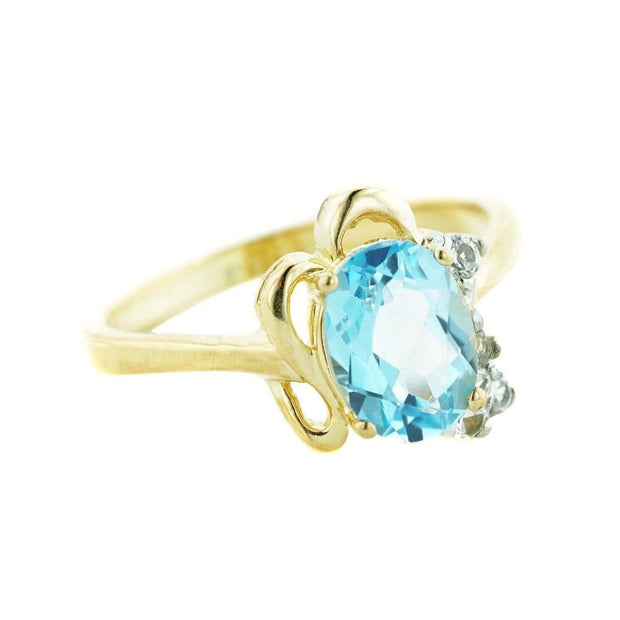 blue gemstones, blue stone, blue jewels, gems and jewels for less, mothers day, best price, fine jewelry, 14k gold jewelry, white gold ring, blue topaz ring, december birthstone, blue topaz december birthstone, heavy stone ring, 14k jewelry, gift for mom, valentines day, ring for woman, women's ring, gemstone jewelry, kay, zales