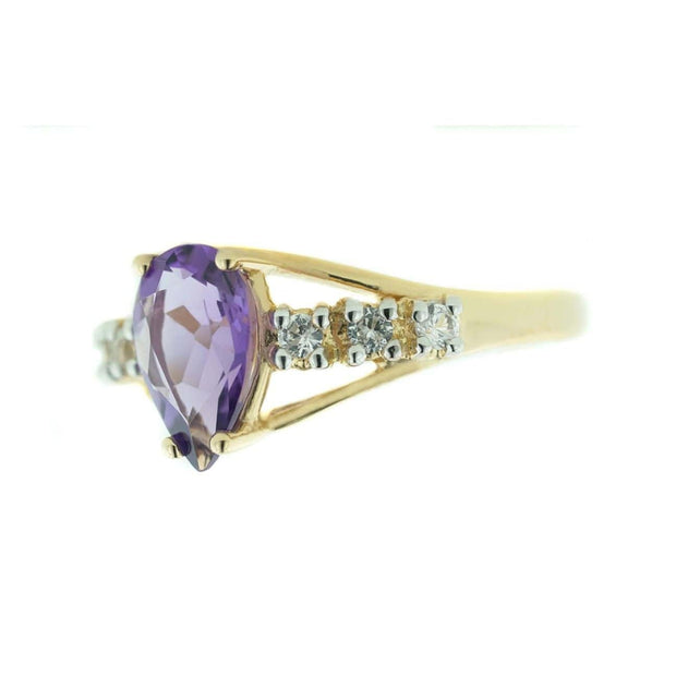 amethyst engagement ring, us jewels and gems, gems and jewels for less, mothers day, amethyst ring, women's ring, woman ring, february birthstone is amethyst, pear shape stone, royal gemstone, purple stone, kay, zales, etsy rings, wholesale jewelry, princess ring, queen ring, gift for mom, promise ring, alternative wedding ring, large amethyst, jewels, heavy stone ring