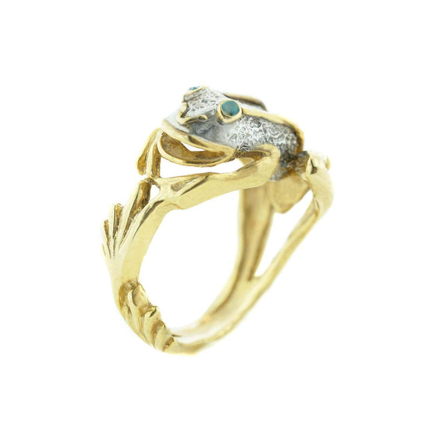  frog ring, sterling silver, emerald ring, pepe, may birthstone, gems and jewels, animal jewelry, unique rings, silver rings