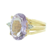 light amethyst, etsy amethyst ring, amethyst, 6 carats, heavy stone ring, amethyst ring, women's amethyst ring, women's ring, woman ring, ring, fine jewelry, morganite, large stone ring, yellow gold, february birthstone, jewelry, jewellery, statment piece, alternative wedding ring, best price, wholesale jewelry, discount jewelry, rings on sale, mothers day, gems and jewels for less, easter, gold ring, gjfl, us jewels and gems