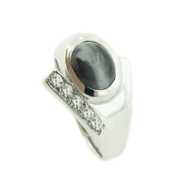 Buy SIDHARTH GEMS 11.00 Carat Cat's Eye Lehsunia Stone Ring Silver  Adjustable Ring for Men at Amazon.in