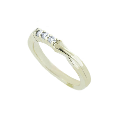 3 stone diamond ring, diamond band ring, 3 band diamond ring, 3 stone diamond band, stackable ring, ring 3, gems and jewels