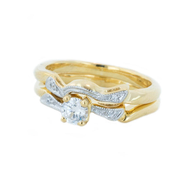 bridal ring sets, engagement ring sets, wedding set, ring sets, gems and jewels, cheap wedding ring sets