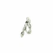 diamond huggie earrings white gold, diamond earrings, twist earring, clasp, comfort wear, fine jewelry, best price, accessories, gold