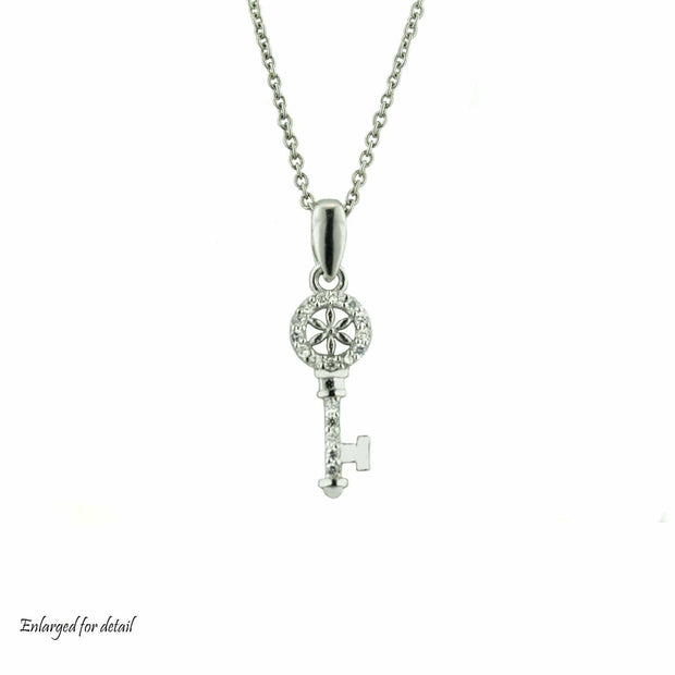 silver, key, necklace, mothers day, talisman, pendant, designer jewelry, 925, gift, key pendant, sterling silver, fine jewelry, best price